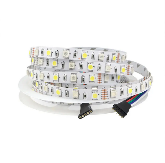 LED стрічка 12В 5050-60 Series SG 14,4Вт 1200Лм RGB+W IP20 10мм